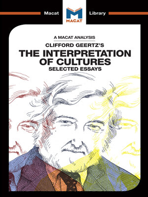 cover image of An Analysis of Clifford Geertz's the Interpretation of Cultures